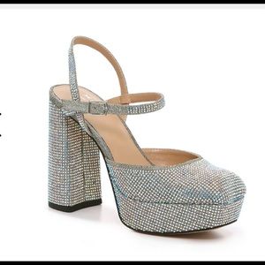 Glitter Platform Size 8 shoes